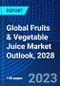 Global Fruits & Vegetable Juice Market Outlook, 2028 - Product Thumbnail Image