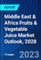 Middle East & Africa Fruits & Vegetable Juice Market Outlook, 2028 - Product Thumbnail Image
