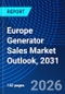 Europe Generator Sales Market Outlook, 2031 - Product Thumbnail Image