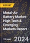 2024 Global Forecast for Metal-Air Battery Market (2025-2030 Outlook)-High Tech & Emerging Markets Report - Product Image