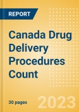 Canada Drug Delivery Procedures Count by Segments (Procedures Using Central Venous Catheters and Procedures Using Implantable Ports) and Forecast to 2030- Product Image