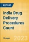 India Drug Delivery Procedures Count by Segments (Procedures Using Central Venous Catheters and Procedures Using Implantable Ports) and Forecast to 2030 - Product Thumbnail Image