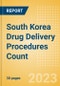 South Korea Drug Delivery Procedures Count by Segments (Procedures Using Central Venous Catheters and Procedures Using Implantable Ports) and Forecast to 2030 - Product Thumbnail Image