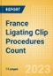 France Ligating Clip Procedures Count by Segments (Procedures Performed Using Titanium Ligating Clips and Procedures Performed Using Polymer Ligating Clips) and Forecast to 2030 - Product Thumbnail Image