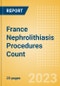France Nephrolithiasis Procedures Count by Segments (Nephrolithiasis Procedures Using Uretoscopy, Percutaneous Nephrolithotomy Procedures and Shock Wave Lithotripsy Procedures) and Forecast to 2030 - Product Thumbnail Image