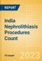 India Nephrolithiasis Procedures Count by Segments (Nephrolithiasis Procedures Using Uretoscopy, Percutaneous Nephrolithotomy Procedures and Shock Wave Lithotripsy Procedures) and Forecast to 2030 - Product Thumbnail Image