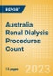 Australia Renal Dialysis Procedures Count by Segments (Number of Hemodialysis Procedures and Number of Peritoneal Dialysis Procedures) and Forecast to 2030 - Product Thumbnail Image