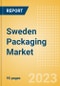 Sweden Packaging Market Size, Analyzing Key Pack Material (Pack Type, Closure Material and Type, Primary Outer Material and Type), Innovations and Forecast to 2027 - Product Thumbnail Image