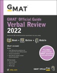 GMAT Official Guide Verbal Review 2022. Book + Online Question Bank. Edition No. 1- Product Image