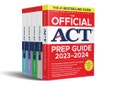 The Official ACT Prep & Subject Guides 2023-2024 Complete Set. Includes The Official ACT Prep, English, Mathematics, Reading, and Science Guides + 8 Practice Tests + Bonus Online Content. Edition No. 1- Product Image