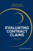 Evaluating Contract Claims. Edition No. 3- Product Image