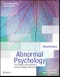 Abnormal Psychology. The Science and Treatment of Psychological Disorders. 15th Edition, International Adaptation - Product Image