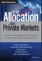 Asset Allocation and Private Markets. A Guide to Investing with Private Equity, Private Debt, and Private Real Assets. Edition No. 1. Wiley Finance - Product Image