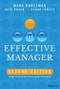 The Effective Manager. 2nd Edition, Completely Revised and Updated - Product Thumbnail Image