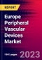 Europe Peripheral Vascular Devices Market Analysis, Size, Trends 2023-2029 MedSuite Includes: Peripheral Vascular Stent Market, Stent Graft Market, Transcatheter Embolization Market & 15 more - Product Image