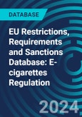 EU restrictions, requirements and sanctions database: E-cigarettes regulation- Product Image