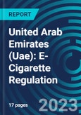 United Arab Emirates (UAE): E-Cigarette Regulation- Product Image
