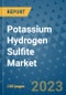 Potassium Hydrogen Sulfite Market Outlook and Growth Forecast 2023-2030: Emerging Trends and Opportunities, Global Market Share Analysis, Industry Size, Segmentation, Post-Covid Insights, Driving Factors, Statistics, Companies, and Country Landscape - Product Thumbnail Image
