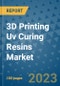 3D Printing Uv Curing Resins Market Outlook and Growth Forecast 2023-2030: Emerging Trends and Opportunities, Global Market Share Analysis, Industry Size, Segmentation, Post-Covid Insights, Driving Factors, Statistics, Companies, and Country Landscape - Product Image