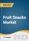 Fruit Snacks Market Size, Share & Trends Analysis Report By Product (Fruit Roll-ups, Freeze Dried Fruits, Fruit Bars, Soft Chews, Others), By Nature (Conventional, Organic), By Fruit Type, By Distribution Channel, By Region, And Segment Forecasts, 2023 - 2030 - Product Image