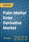 Palm Methyl Ester Derivative Market Outlook and Growth Forecast 2023-2030: Emerging Trends and Opportunities, Global Market Share Analysis, Industry Size, Segmentation, Post-Covid Insights, Driving Factors, Statistics, Companies, and Country Landscape - Product Image