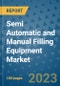 Semi Automatic and Manual Filling Equipment Market Outlook and Growth Forecast 2023-2030: Emerging Trends and Opportunities, Global Market Share Analysis, Industry Size, Segmentation, Post-Covid Insights, Driving Factors, Statistics, Companies, and Country Landscape - Product Image
