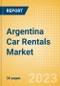 Argentina Car Rentals (Self Drive) Market Size by Customer Type (Business, Leisure), Rental Location (Airport, Non-Airport), Fleet Size, Rental Occasion and Days, Utilization Rate, Average Revenue and Forecast to 2026 - Product Image