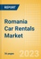 Romania Car Rentals (Self Drive) Market Size by Customer Type (Business, Leisure), Rental Location (Airport, Non-Airport), Fleet Size, Rental Occasion and Days, Utilization Rate, Average Revenue and Forecast to 2026 - Product Image