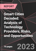 Smart Cities Decoded: Analysis of Technology Providers, Risks, and Opportunities- Product Image