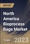North America Bioprocess Bags Market Size, Share & Industry Trends Analysis Report By Workflow (Upstream Process, Downstream Process and Process Development), By Type (2D, 3D and Others), By End-User, By Country and Growth Forecast, 2023 - 2029 - Product Thumbnail Image