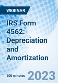 IRS Form 4562: Depreciation and Amortization - Webinar (Recorded)- Product Image