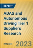 ADAS and Autonomous Driving Tier 1 Suppliers Research Report, 2023 - Chinese Companies- Product Image