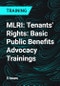 MLRI: Tenants' Rights: Basic Public Benefits Advocacy Trainings - Product Thumbnail Image