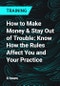 How to Make Money & Stay Out of Trouble: Know How the Rules Affect You and Your Practice - Product Thumbnail Image