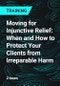 Moving for Injunctive Relief: When and How to Protect Your Clients from Irreparable Harm - Product Thumbnail Image