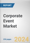 Corporate Event Market By Event Type, By Industry, By Platform: Global Opportunity Analysis and Industry Forecast, 2022-2031- Product Image