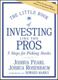The Little Book of Investing Like the Pros. Five Steps for Picking Stocks. Edition No. 1. Little Books. Big Profits- Product Image