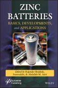 Zinc Batteries. Basics, Developments, and Applications. Edition No. 1- Product Image