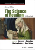 The Science of Reading. A Handbook. Edition No. 2. Wiley Blackwell Handbooks of Developmental Psychology- Product Image