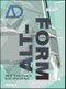 Alt-Form. Indeterminacy and Disorder. Edition No. 1. Architectural Design - Product Image
