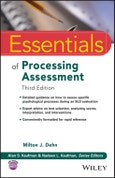 Essentials of Processing Assessment, 3rd Edition. Essentials of Psychological Assessment- Product Image