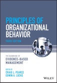Principles of Organizational Behavior. The Handbook of Evidence-Based Management. Edition No. 3- Product Image