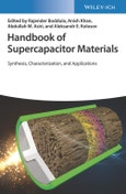 Handbook of Supercapacitor Materials. Synthesis, Characterization, and Applications. Edition No. 1- Product Image