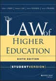 The Law of Higher Education, Student Version. Edition No. 6- Product Image