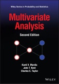 Multivariate Analysis. Edition No. 2. Wiley Series in Probability and Statistics- Product Image