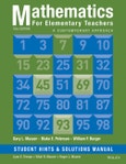 Mathematics for Elementary Teachers, Student Hints and Solutions Manual. A Contemporary Approach. Edition No. 10- Product Image