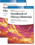 Handbook of Fibrous Materials, 2 Volumes. Volume 1: Production and Characterization / Volume 2: Applications in Energy, Environmental Science and Healthcare. Edition No. 1- Product Image