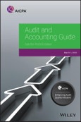 Audit and Accounting Guide. Not-for-Profit Entities 2020. Edition No. 1. AICPA Audit and Accounting Guide- Product Image