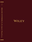 Organic Syntheses, Volume 96. Edition No. 1- Product Image