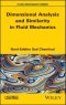 Dimensional Analysis and Similarity in Fluid Mechanics. Edition No. 1 - Product Thumbnail Image